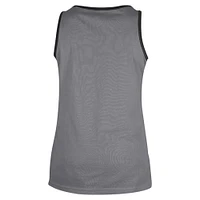 Men's New Era Gray Chicago White Sox Jersey Ringer Tank Top