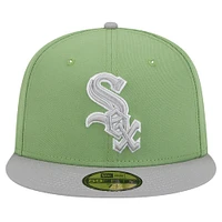 Men's New Era Green/Gray Chicago White Sox Two-Tone Color Pack 59FIFTY Fitted Hat