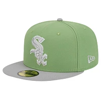 Men's New Era Green/Gray Chicago White Sox Two-Tone Color Pack 59FIFTY Fitted Hat