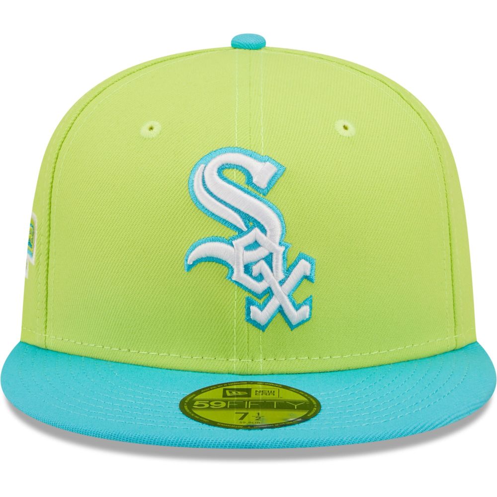 Seattle Mariners New Era Vice 59FIFTY Fitted Hat - White