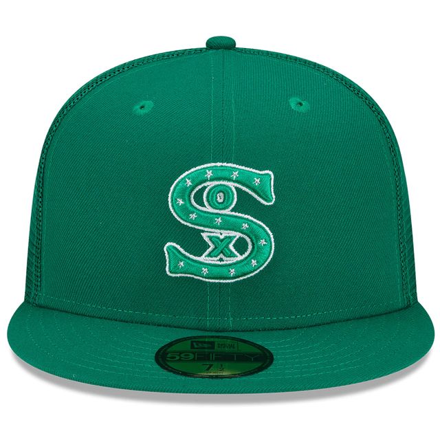 Casquette ajustée 59FIFTY New Era Chicago White Sox 2022 St. Patrick's Day pour homme, vert