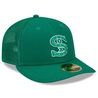 Men's New Era Green Chicago White Sox 2022 St. Patrick's Day Low Profile 59FIFTY Fitted Hat