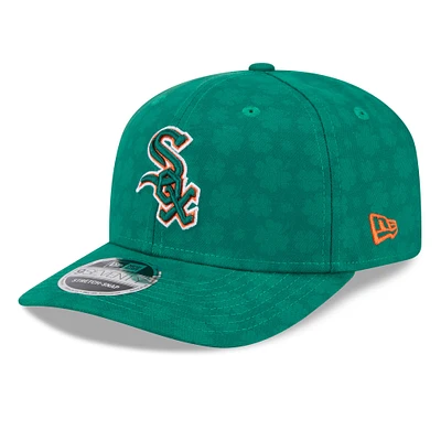 Men's New Era Kelly Green Chicago White Sox St. Patrick's Day 9SEVENTY Adjustable Hat