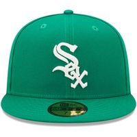 Men's New Era Kelly Green Chicago White Sox Logo 59FIFTY Fitted Hat