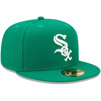 Men's New Era Kelly Green Chicago White Sox Logo 59FIFTY Fitted Hat