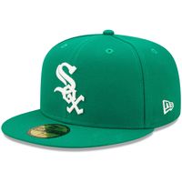 Men's New Era Kelly Green Chicago White Sox Logo 59FIFTY Fitted Hat