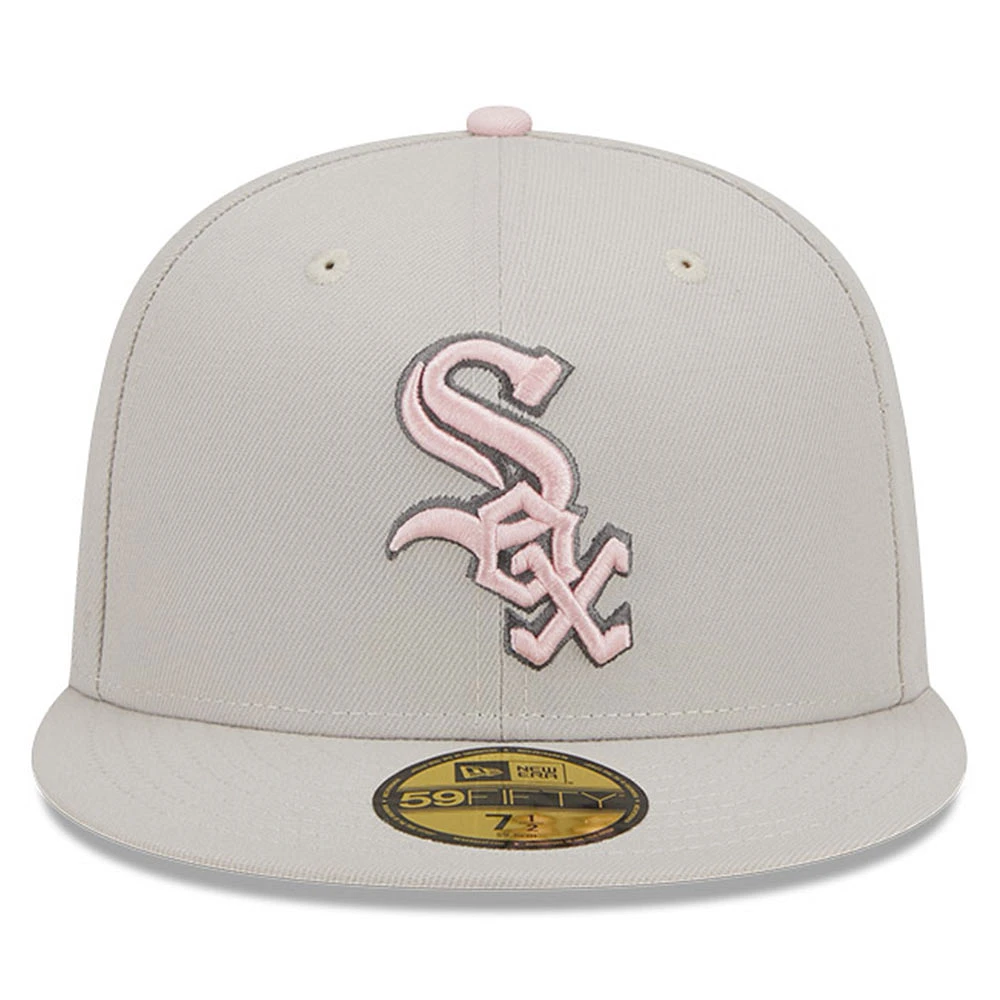 Casquette ajustée New Era Chicago White Sox 2023 pour la fête des mères sur le terrain 59FIFTY homme