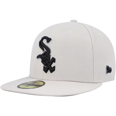 New Era Officially Licensed Fanatics MLB Men's Athletics B & W Fitted Hat