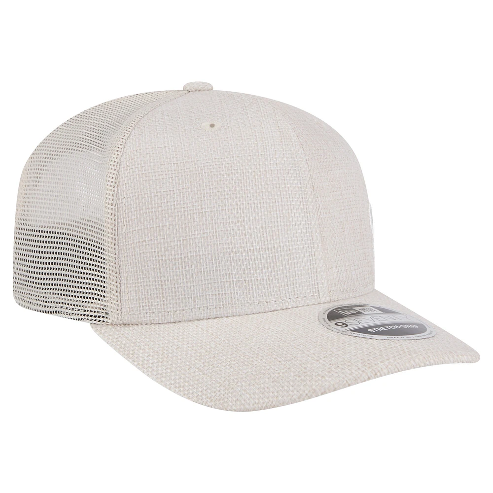Men's New Era Light Beige Chicago White Sox Flawless 9SEVENTY Stretch-Snap Hat