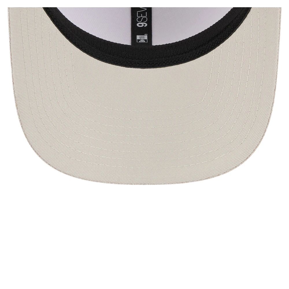 Men's New Era Light Beige Chicago White Sox Flawless 9SEVENTY Stretch-Snap Hat