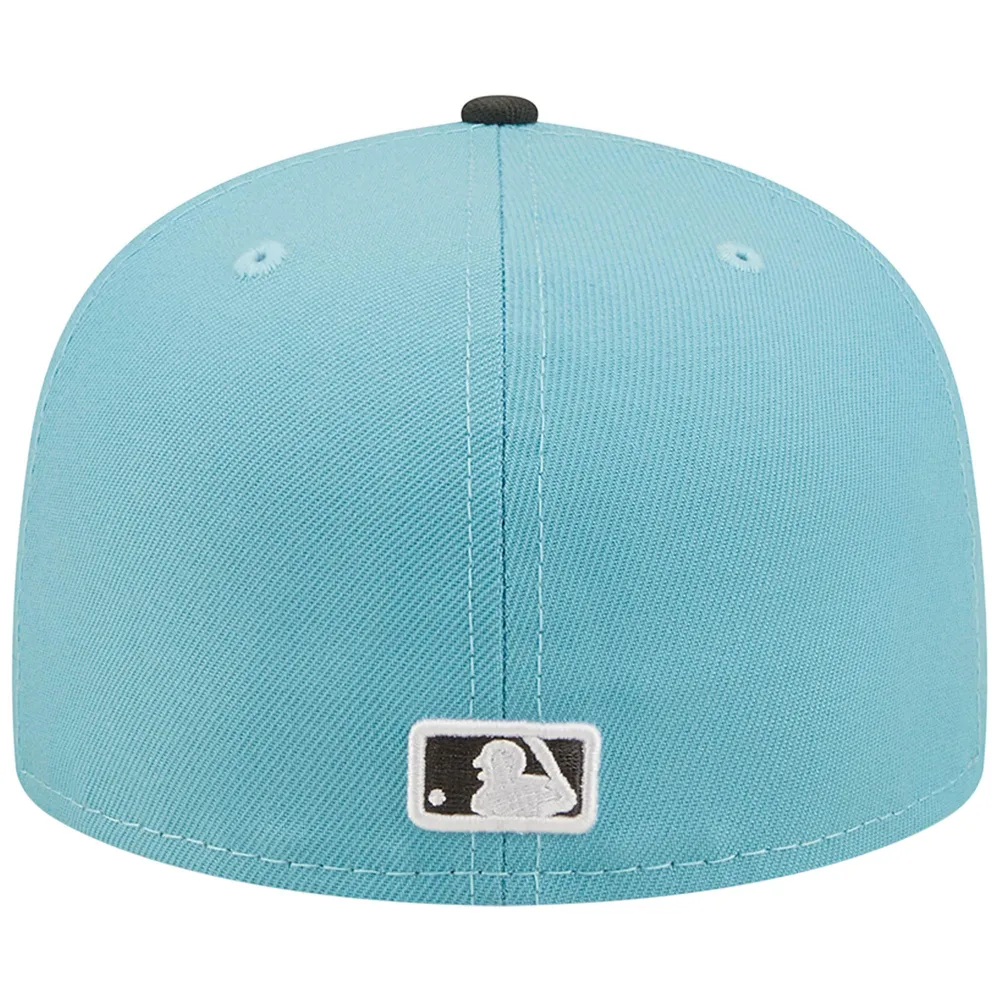 Men's New Era Light Blue/Charcoal Seattle Mariners Two-Tone Color Pack  59FIFTY Fitted Hat