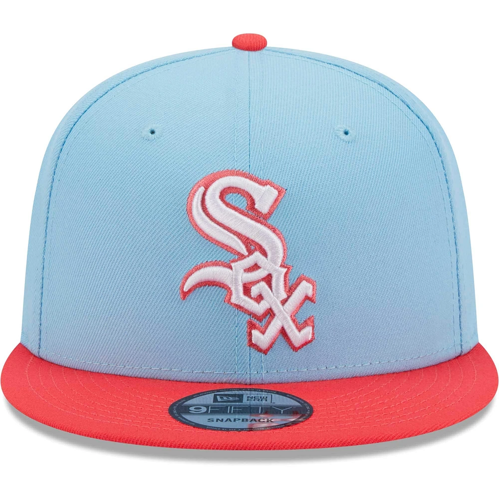 Casquette Snapback 9FIFTY Spring Basic Two-Tone Chicago White Sox New Era pour homme