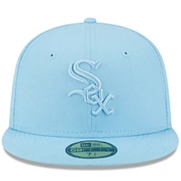 Men's New Era Light Blue Chicago White Sox 2023 Spring Color Basic 59FIFTY Fitted Hat