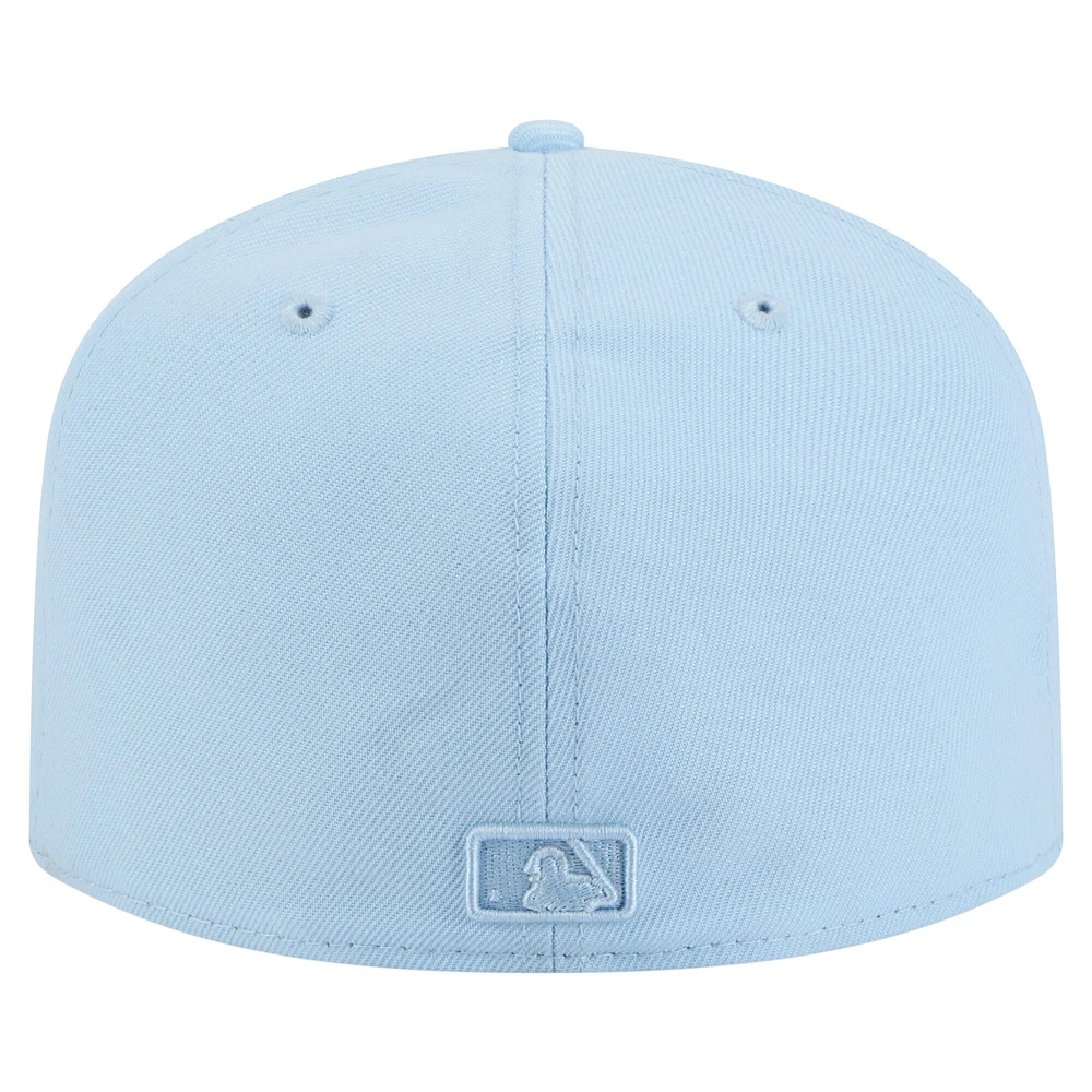 Men's New Era  Light Blue Chicago White Sox Color Pack A-Frame 59FIFTY Fitted Hat