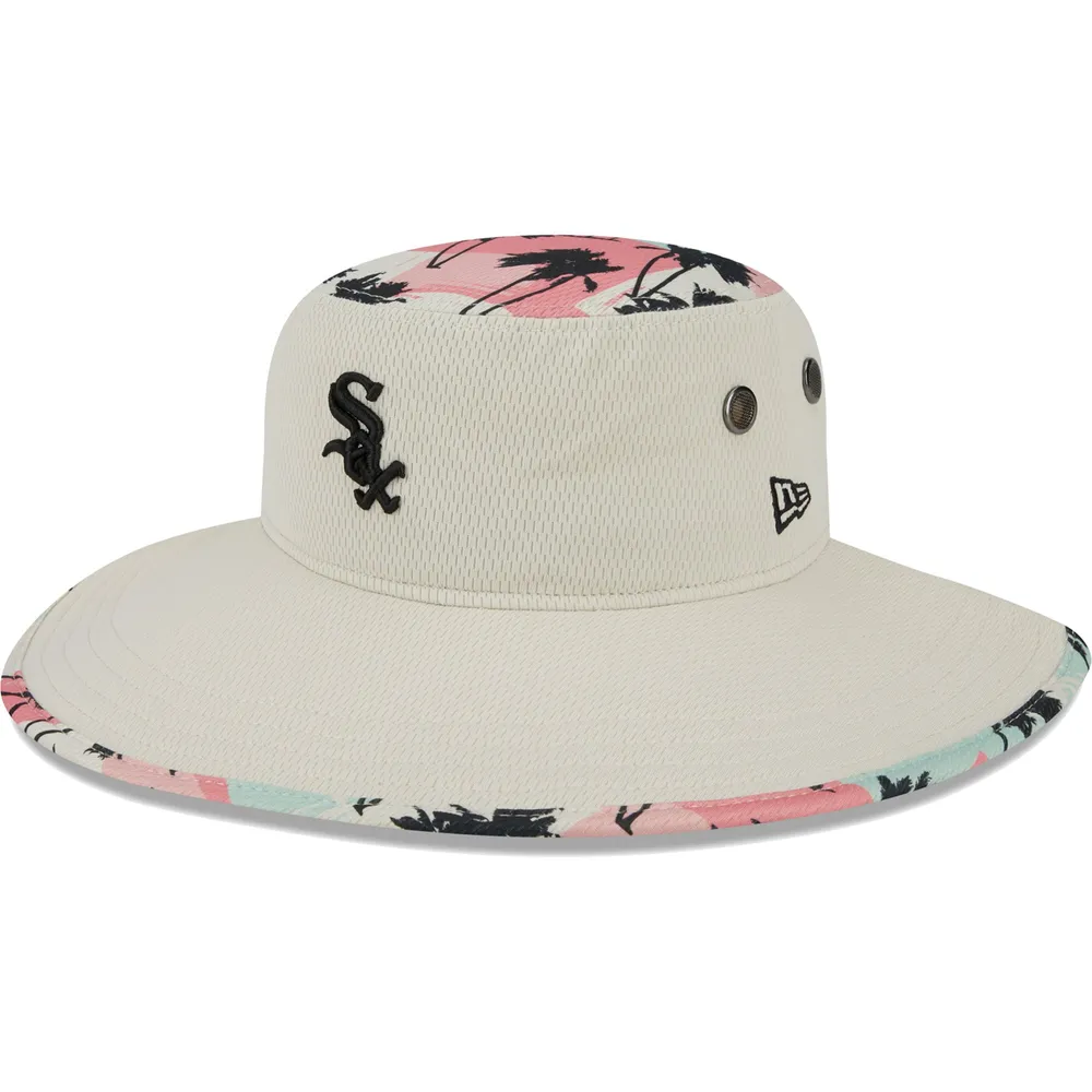 Lids Chicago White Sox New Era Retro Beachin' Bucket Hat - Natural