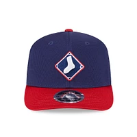 Men's New Era  Navy/Red Chicago White Sox 2025 Batting Practice 9SEVENTY Stretch-Snap Trucker Hat