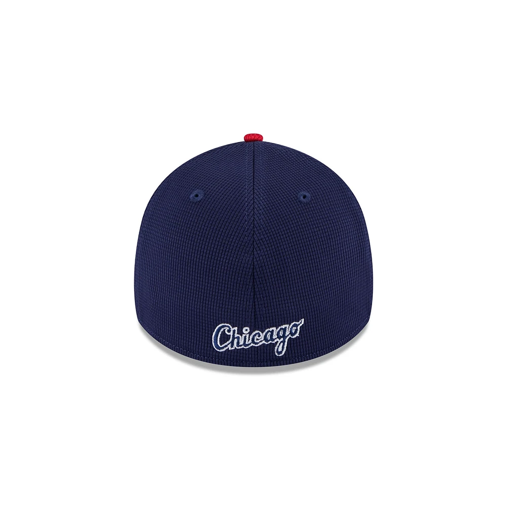 Men's New Era  Navy Chicago White Sox 2025 Batting Practice 39THIRTY Flex Hat
