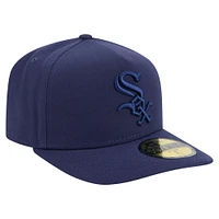 Men's New Era Navy Chicago White Sox Color Pack A-Frame 59FIFTY Fitted Hat