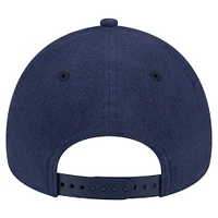 Casquette ajustable Moleskin A-Frame 9FORTY pour homme New Era bleu marine Chicago White Sox