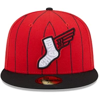 Men's New Era Red/Black Chicago White Sox 2025 City Connect 59FIFTY Fitted Hat