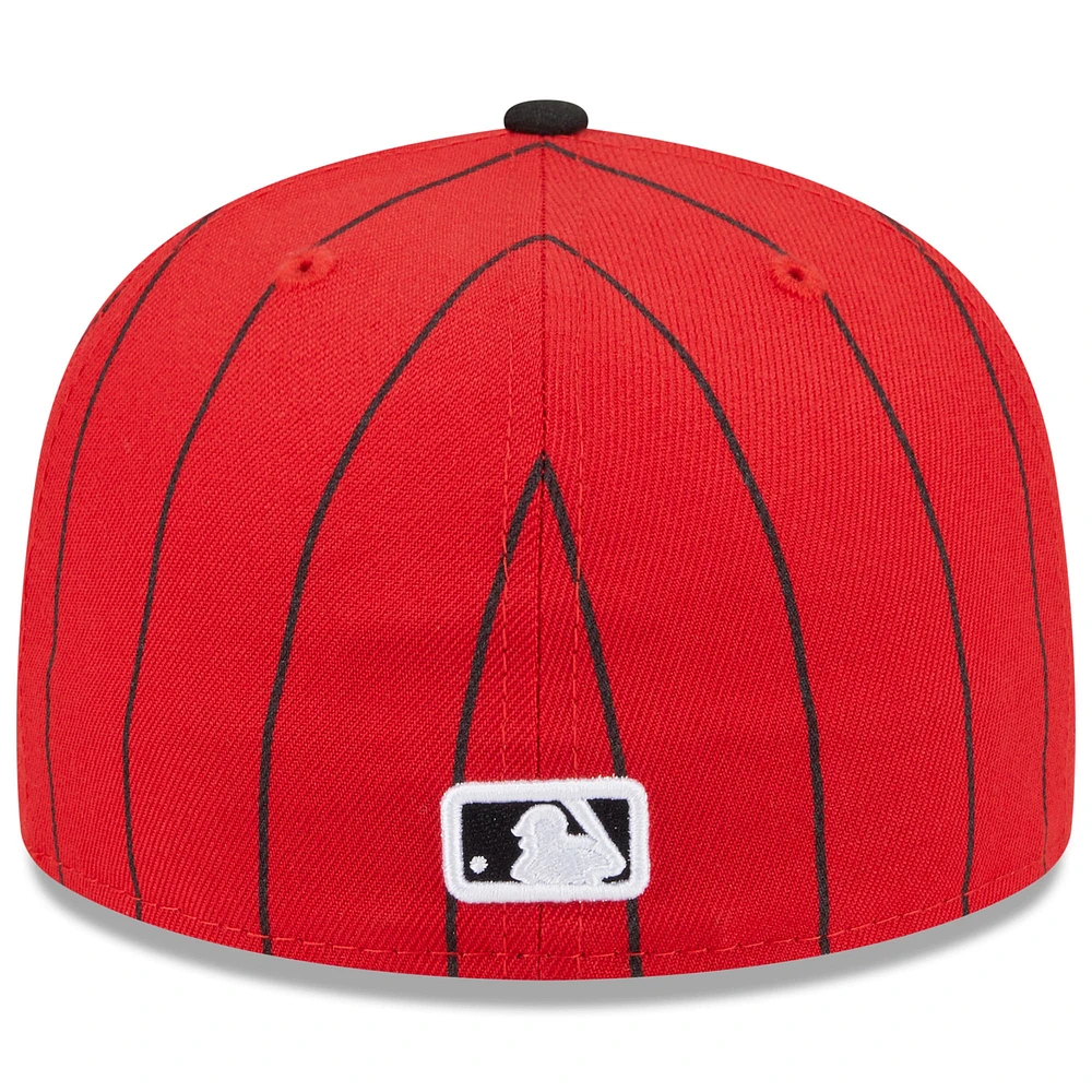 Men's New Era Red/Black Chicago White Sox 2025 City Connect 59FIFTY Fitted Hat