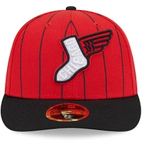 Men's New Era Red/Black Chicago White Sox 2025 City Connect Low Profile 59FIFTY Fitted Hat