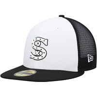 Casquette ajustée 59FIFTY pour entraînement au bâton sur le terrain Chicago White Sox 2023 New Era homme