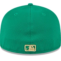 Men's New Era White/Green Chicago White Sox 2024 St. Patrick's Day 59FIFTY Fitted Hat