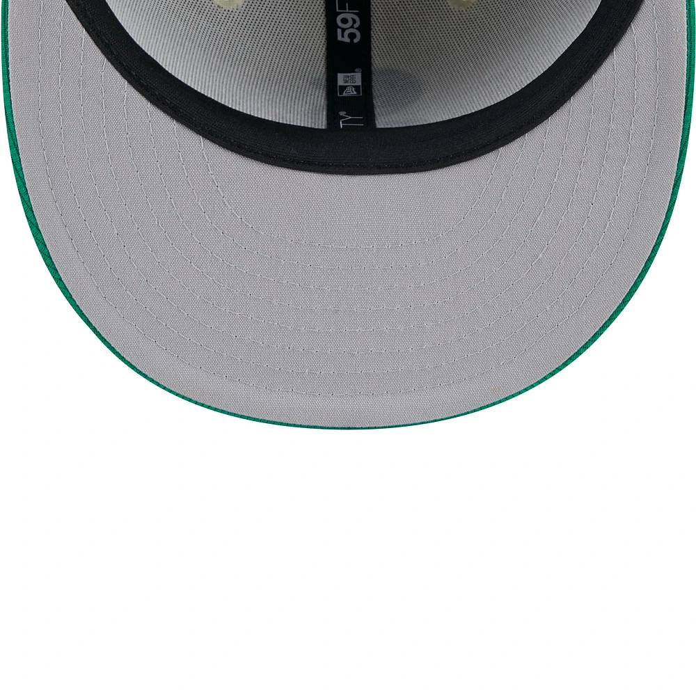 Men's New Era White/Green Chicago White Sox 2024 St. Patrick's Day 59FIFTY Fitted Hat