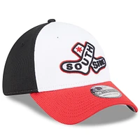 Men's New Era White/Red Chicago White Sox 2025 City Connect Batting Practice 39THIRTY Flex Hat