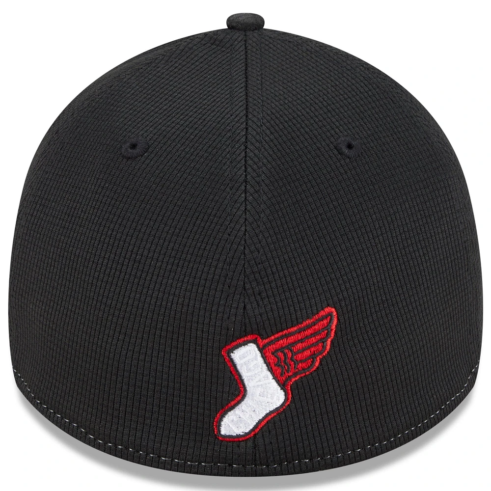 Men's New Era White/Red Chicago White Sox 2025 City Connect Batting Practice 39THIRTY Flex Hat