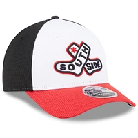 Men's New Era White/Red Chicago White Sox 2025 City Connect Batting Practice 9FORTY M-Crown Adjustable Hat
