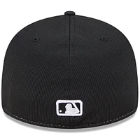 Men's New Era White/Red Chicago White Sox 2025 City Connect Batting Practice Low Profile 59FIFTY Fitted Hat