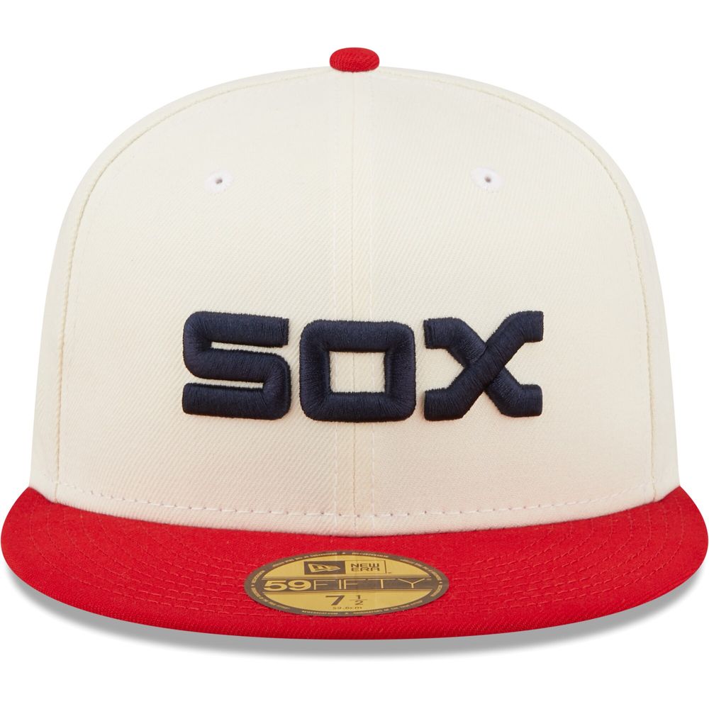 Chicago White Sox Cooperstown Collection Fitted Hat Cap 7-3/8 New Era  59Fifty