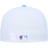 Casquette ajustée New Era Chicago White Sox Comiskey Park 75th Anniversary Vice 59FIFTY pour homme