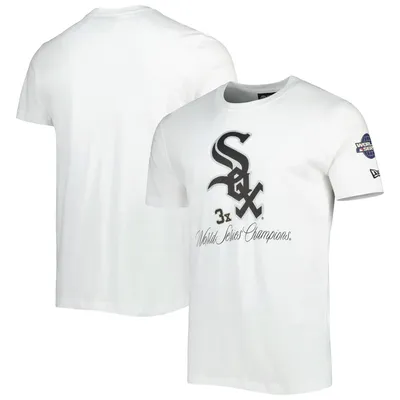 T-shirt New Era Chicago White Sox Historical Championship pour homme, blanc