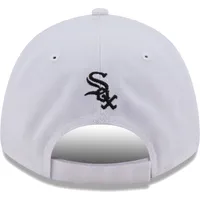 Men's New Era White Chicago White Sox League II 9FORTY Adjustable Hat