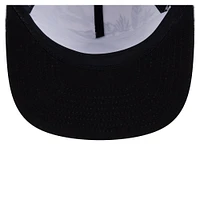 Men's New Era White Chicago White Sox Printed Island Golfer Snapback Hat