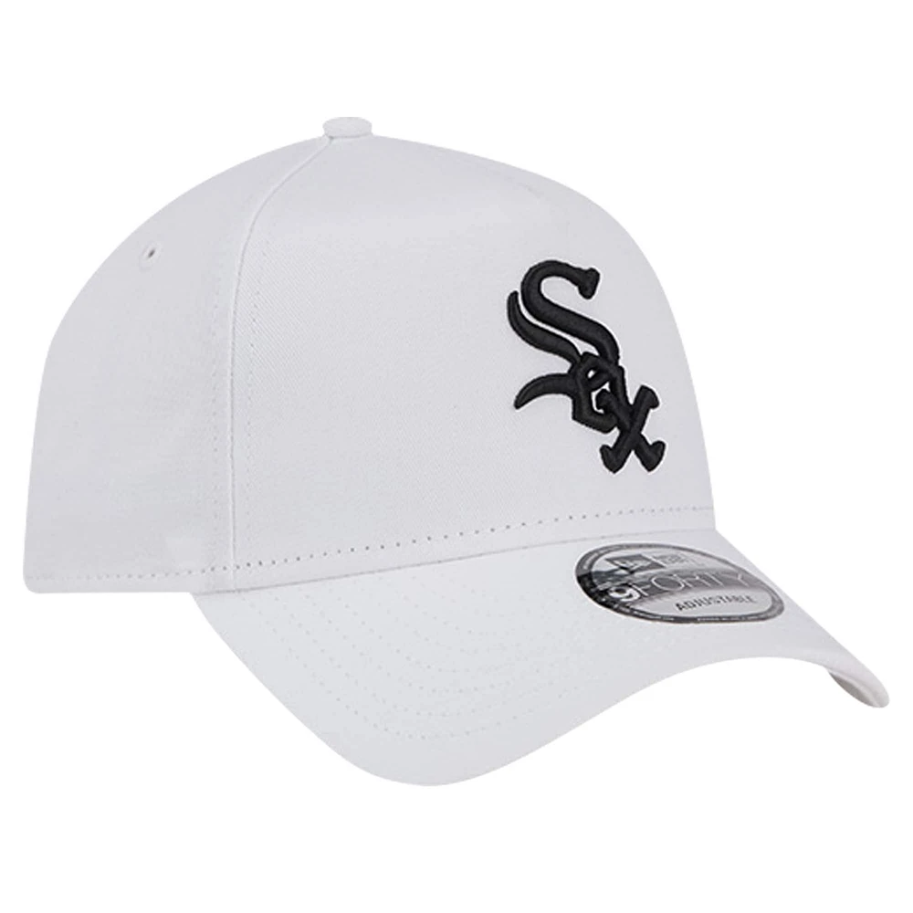 Casquette réglable New Era Chicago White Sox TC A-Frame 9FORTY pour hommes