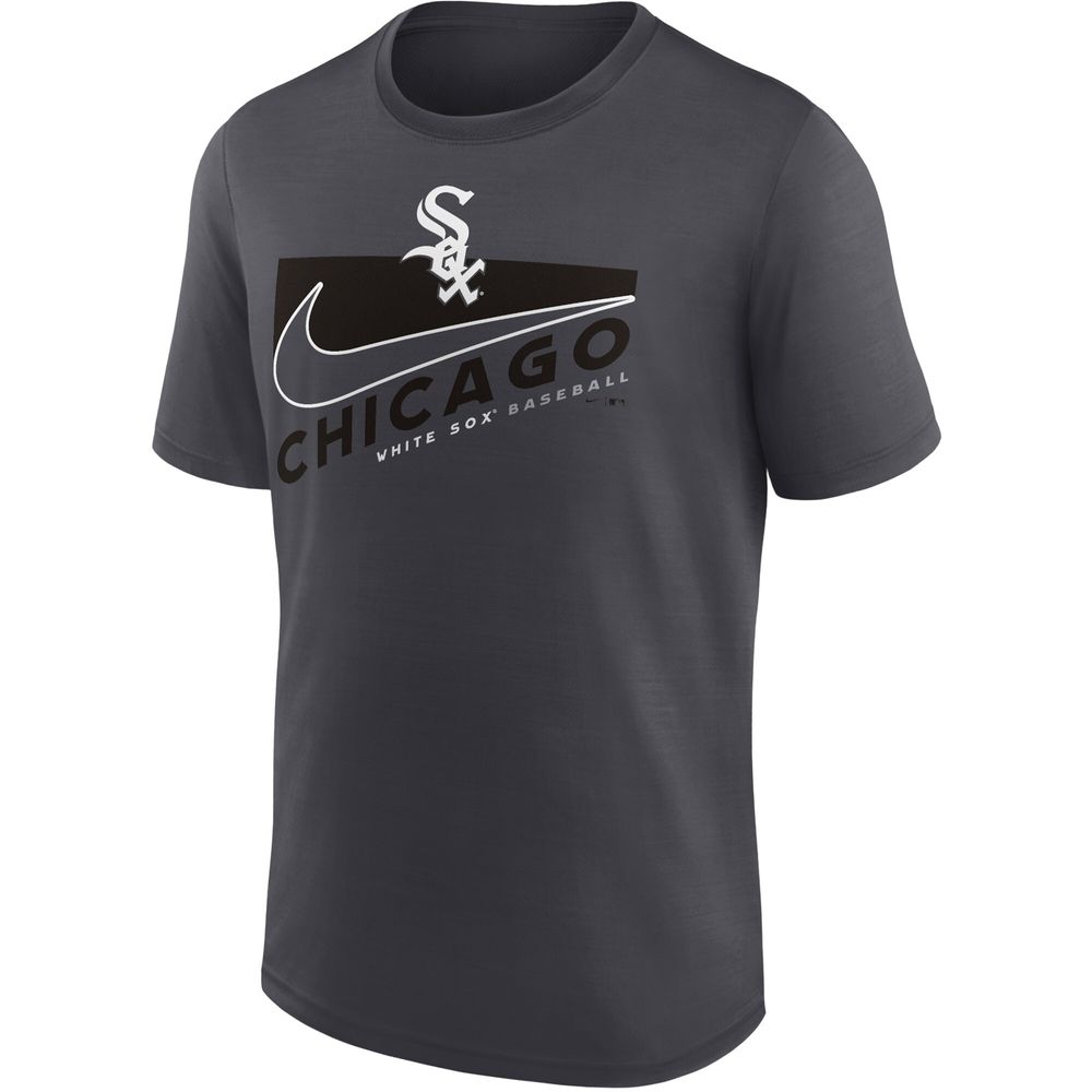 Chicago White Sox Nike Swoosh Town Performance T-Shirt - Anthracite