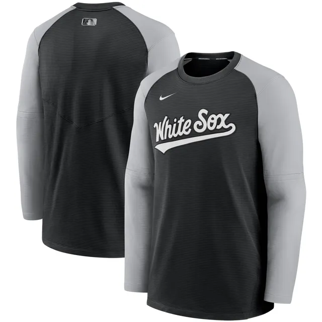 Men's Pro Standard Cream Chicago White Sox Cooperstown Collection Retro Old English Pullover Sweatshirt Size: Small