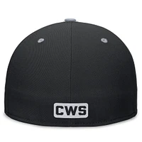 Casquette ajustée Nike Chicago White Sox City Connect True pour homme, noir/gris