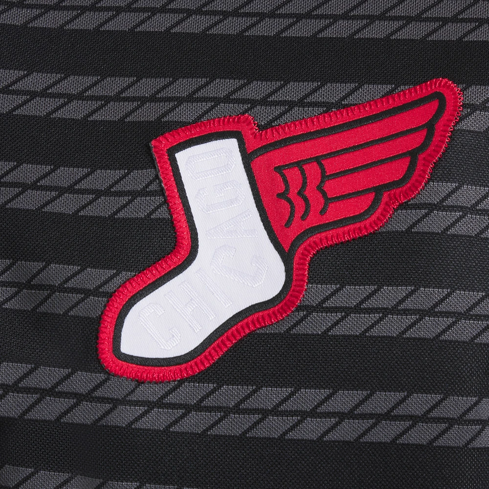Men's Nike  Black Chicago White Sox 2025 City Connect Authentic Collection Victory Performance Polo