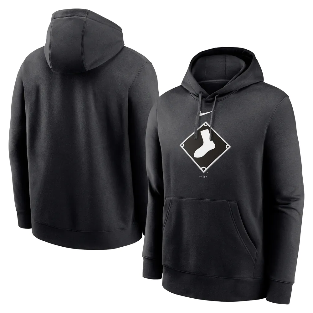 Fanatics Chicago White Sox Fleece Pullover Mens Hoodie (Black)