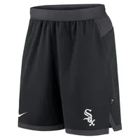 Men's Nike Black Chicago White Sox Authentic Collection Flex Vent Performance Shorts