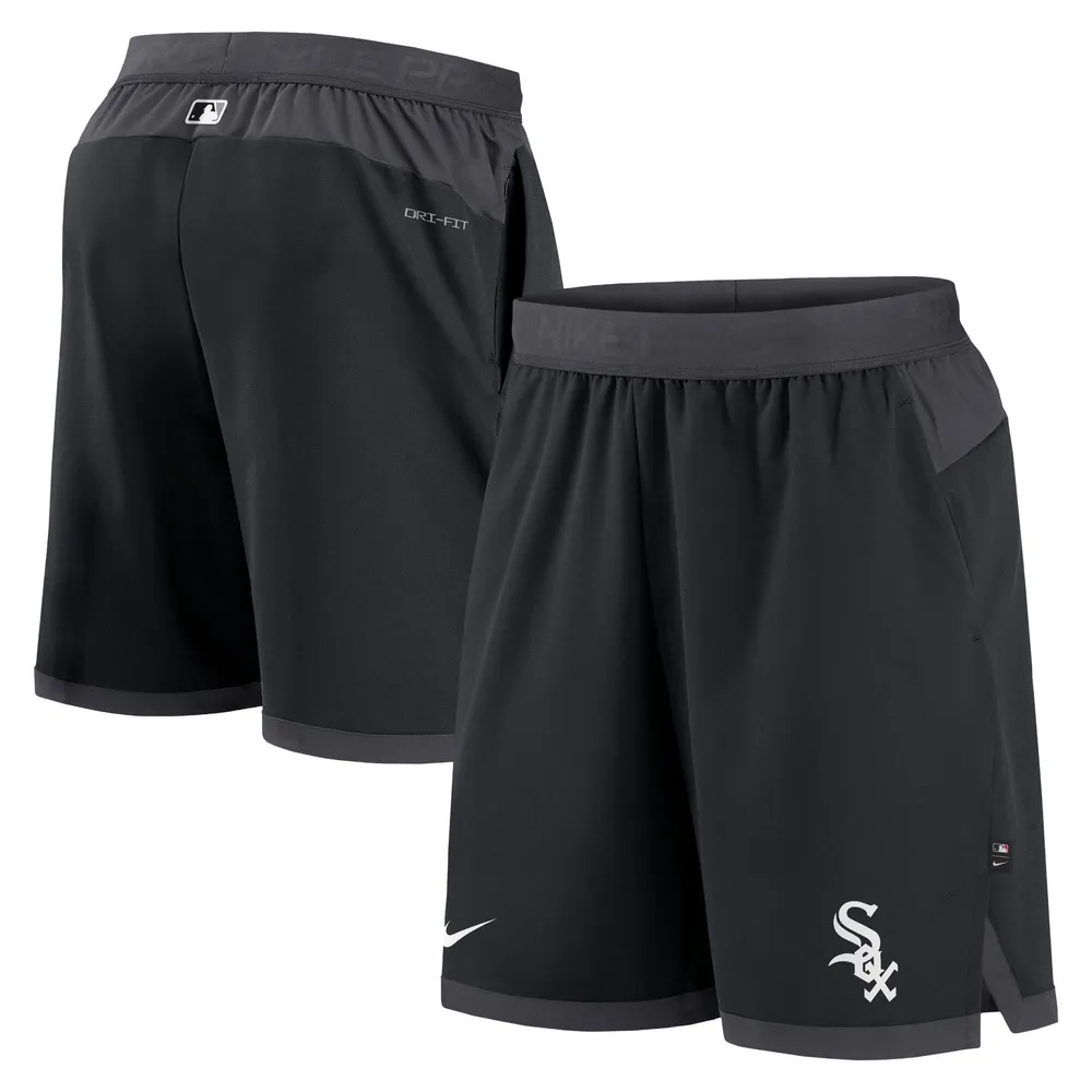 Men's Nike Black Chicago White Sox Authentic Collection Flex Vent Performance Shorts