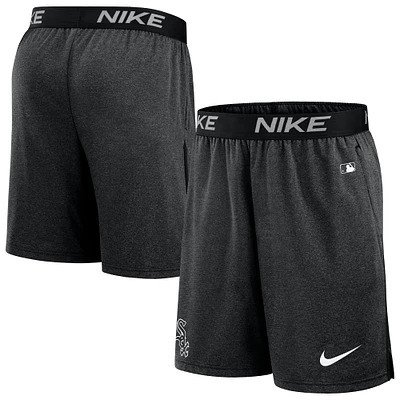 Short en tricot de performance Nike Chicago White Sox Authentic Collection pour homme, noir