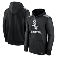 Men's Nike Black Chicago White Sox Authentic Collection Performance Pullover Hoodie