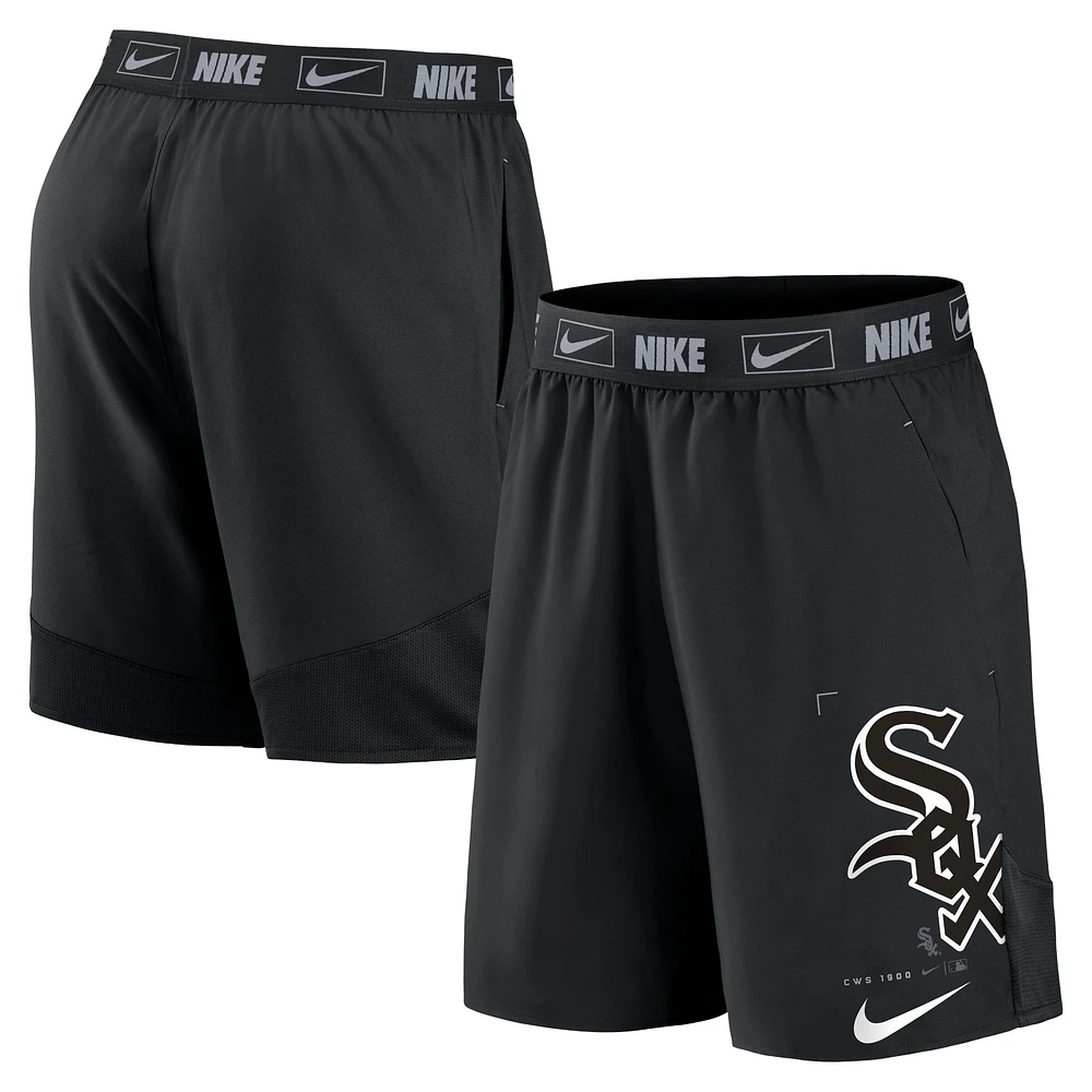 Men's Nike Black Chicago White Sox Bold Express Performance Shorts