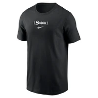 Men's Nike Black Chicago White Sox City Connect 2-Hit T-Shirt